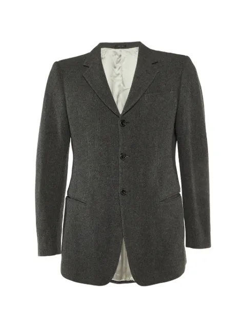 Emporio Armani Pre-Owned pocket single-breasted blazer