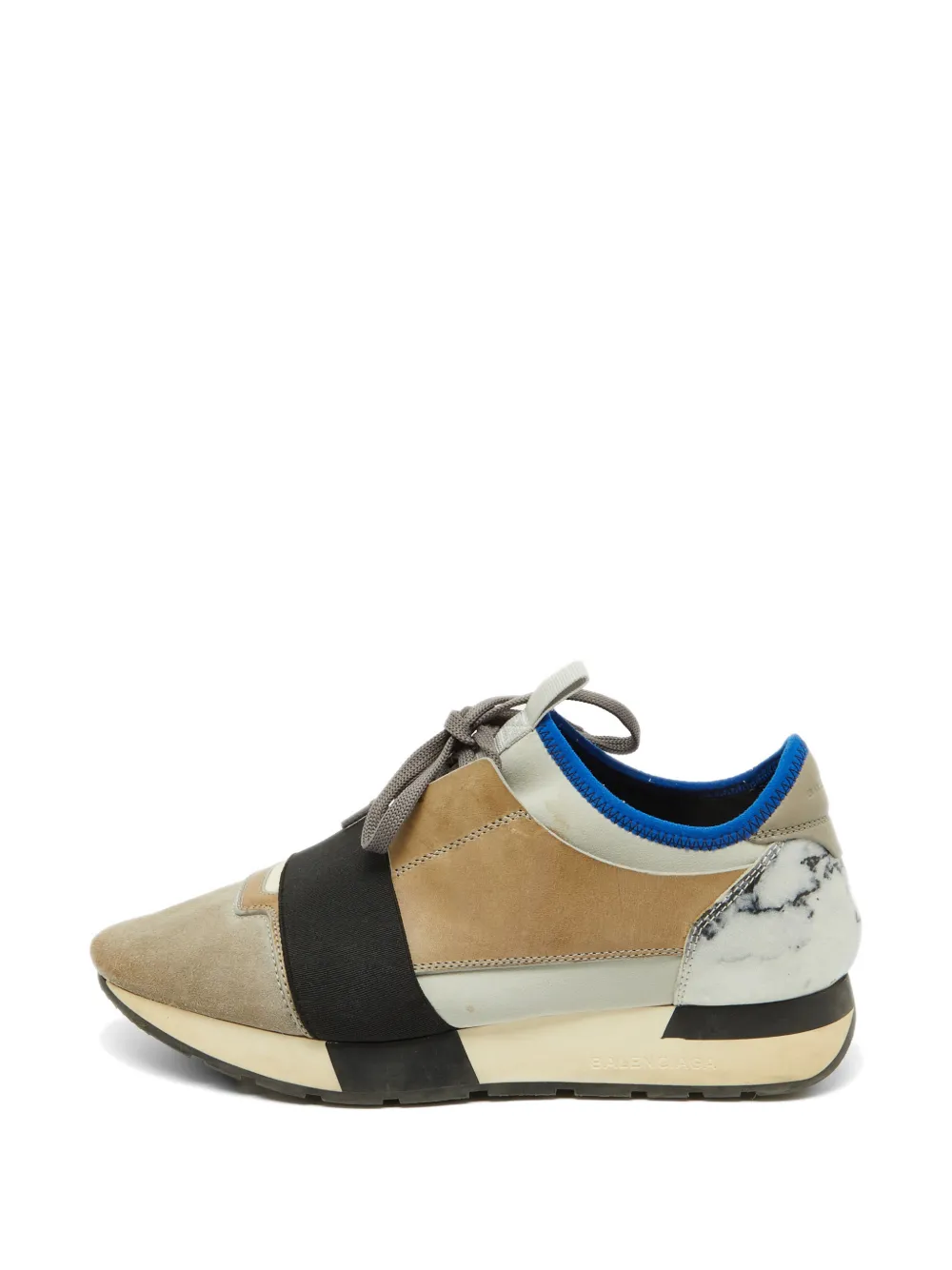 Balenciaga Pre-Owned Race Runner low top sneakers - Nude