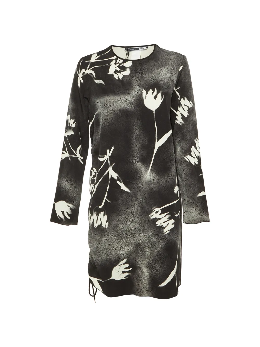 Sportmax printed mini dress - Black