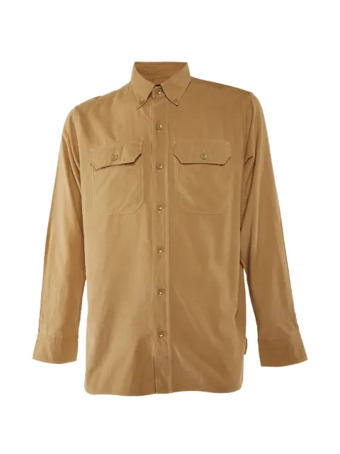 Tom Ford Vintage corduroy button-front shirt