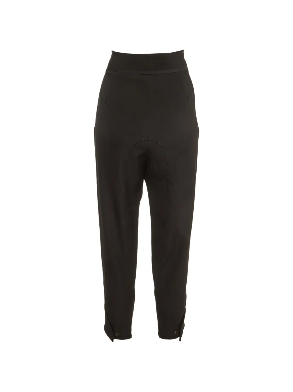 Givenchy Pre-Owned pleat-detail wool trousers - Nero