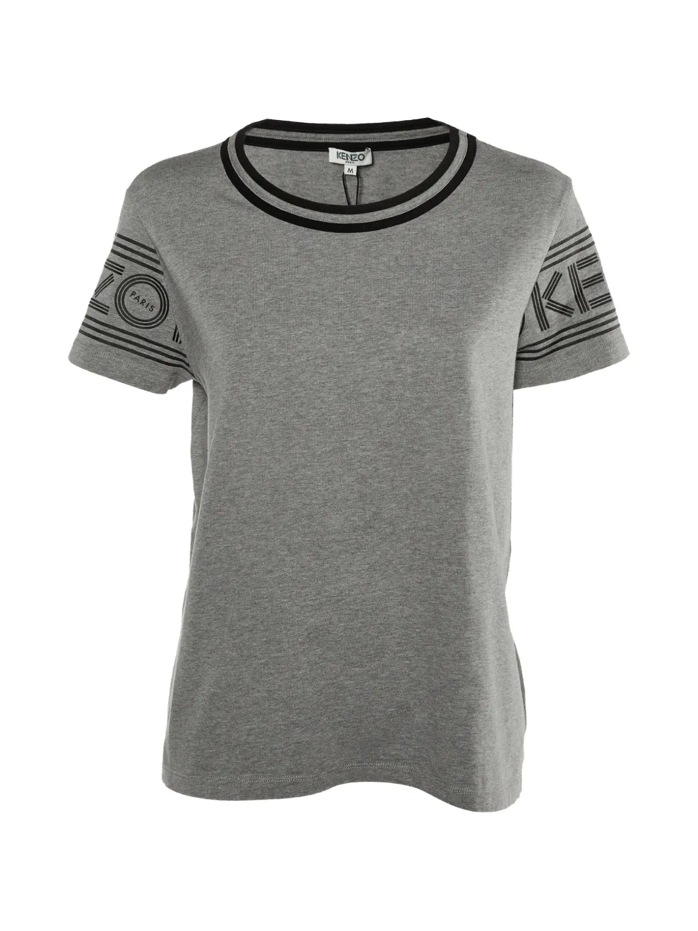 Kenzo Pre-Owned cotton logo-print T-shirt - Grigio