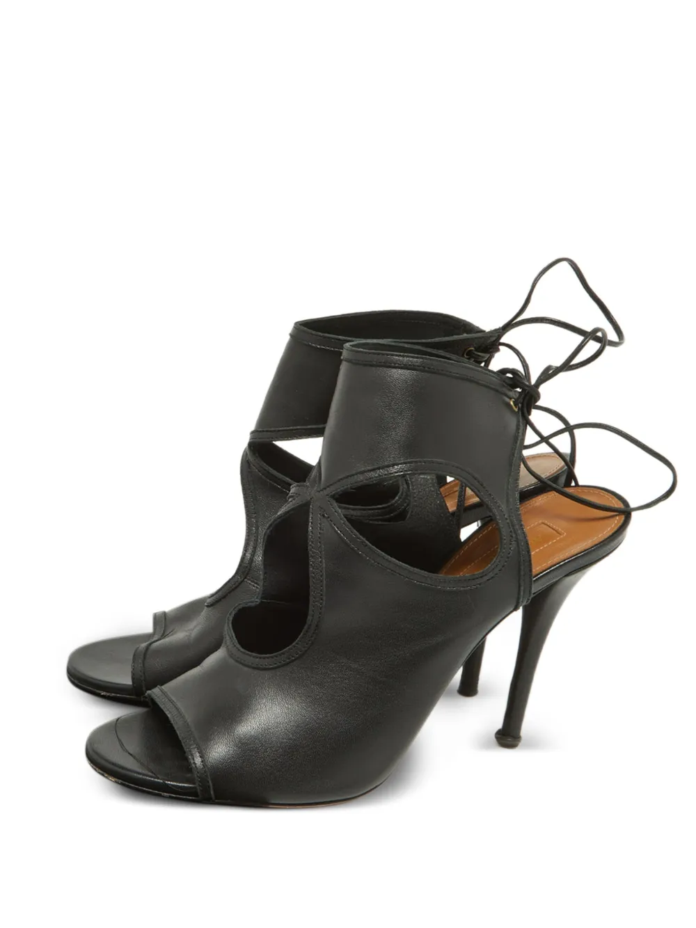 Aquazzura Sandalen mit Cut-Outs - Schwarz