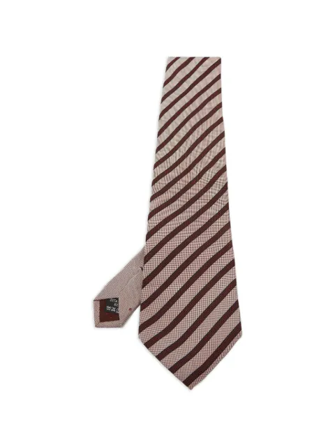 Versace Pre-Owned Greca-print tie