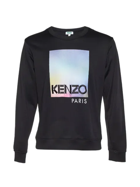 Kenzo Pre-Owned sudadera con logo estampado