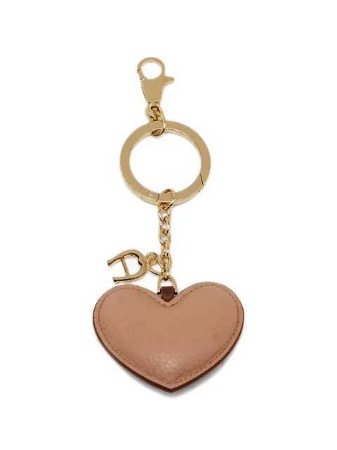 Aigner Vintage heart leather keychain