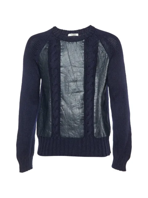Valentino Garavani Pre-Owned suéter en tejido de ochos