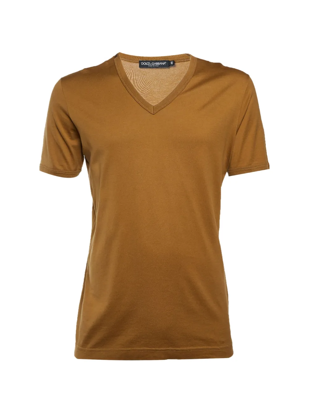 Dolce & Gabbana Pre-Owned V-neck T-shirt - Marrone