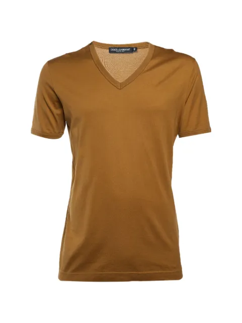 Dolce & Gabbana Pre-Owned camiseta con cuello en V