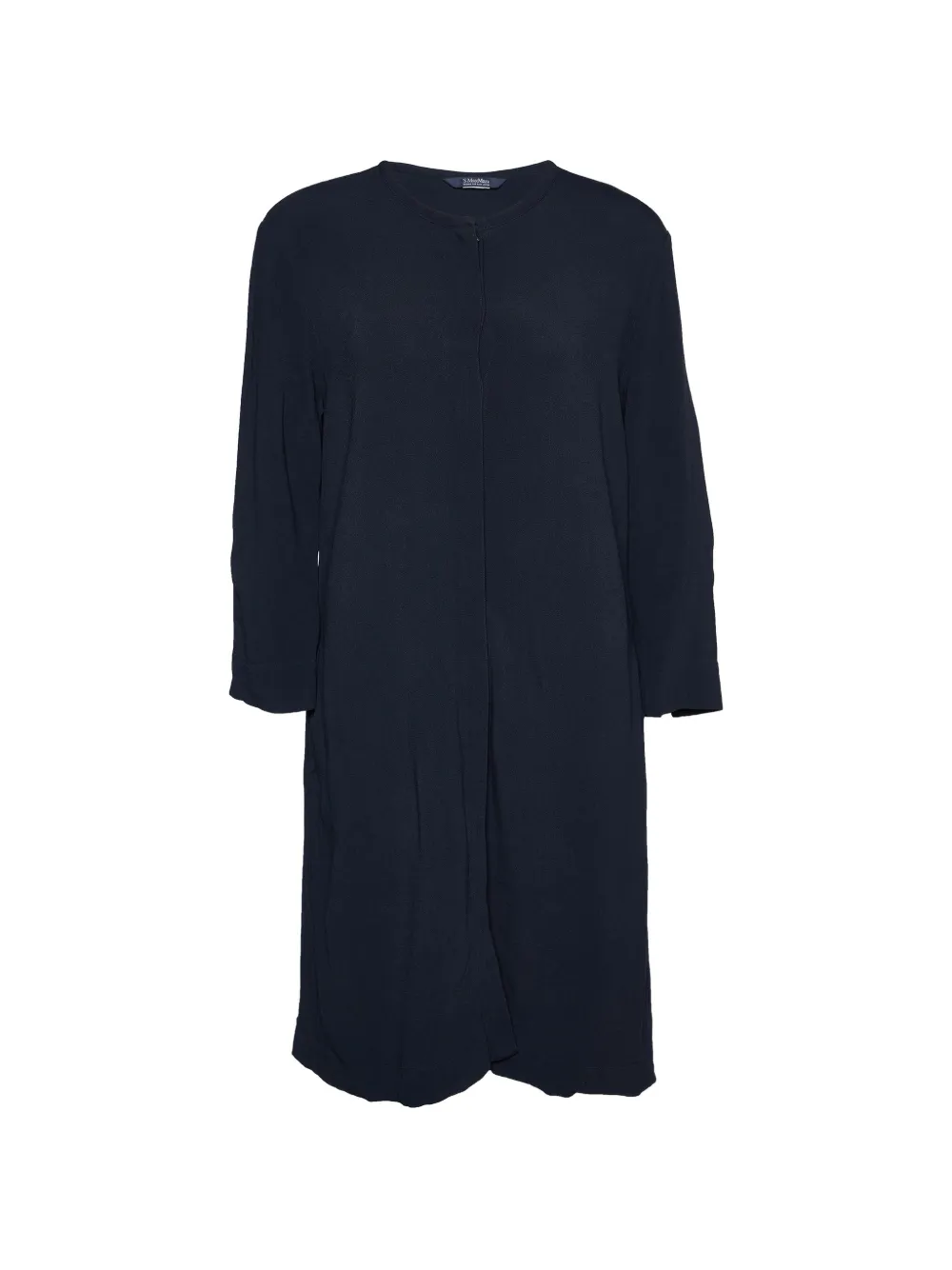 Max Mara button-front midi shirt dress - Blu