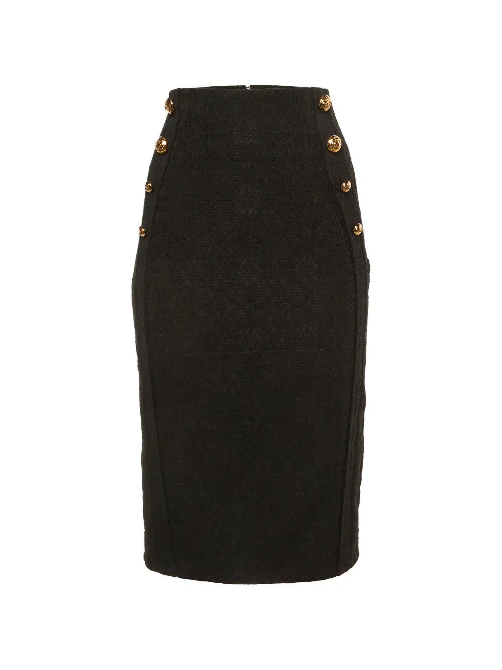 Elisabetta Franchi lace pencil midi skirt - Schwarz