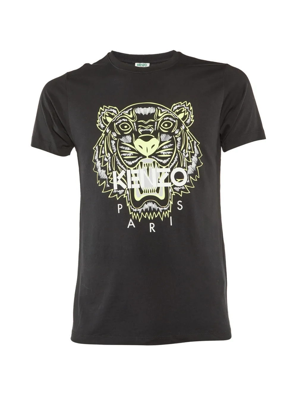Kenzo Pre-Owned Tiger-print T-shirt - Nero