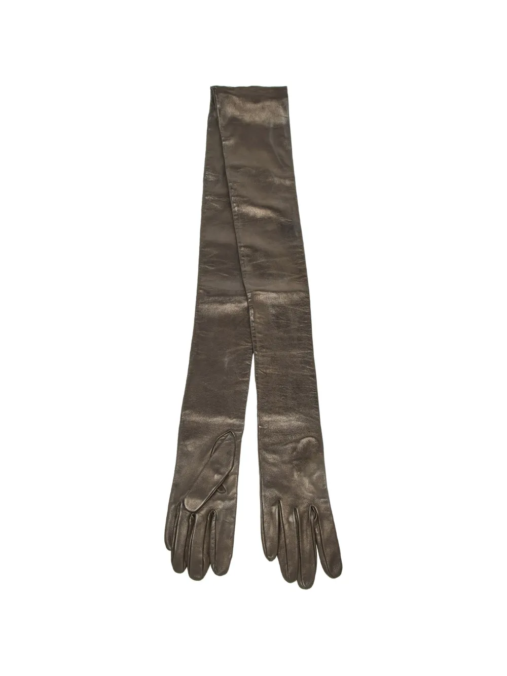 Pre-owned Dolce & Gabbana Glove-hem Scarf In Black
