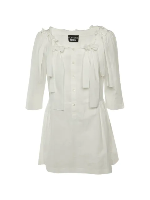 Boutique Moschino bow-detail blouse