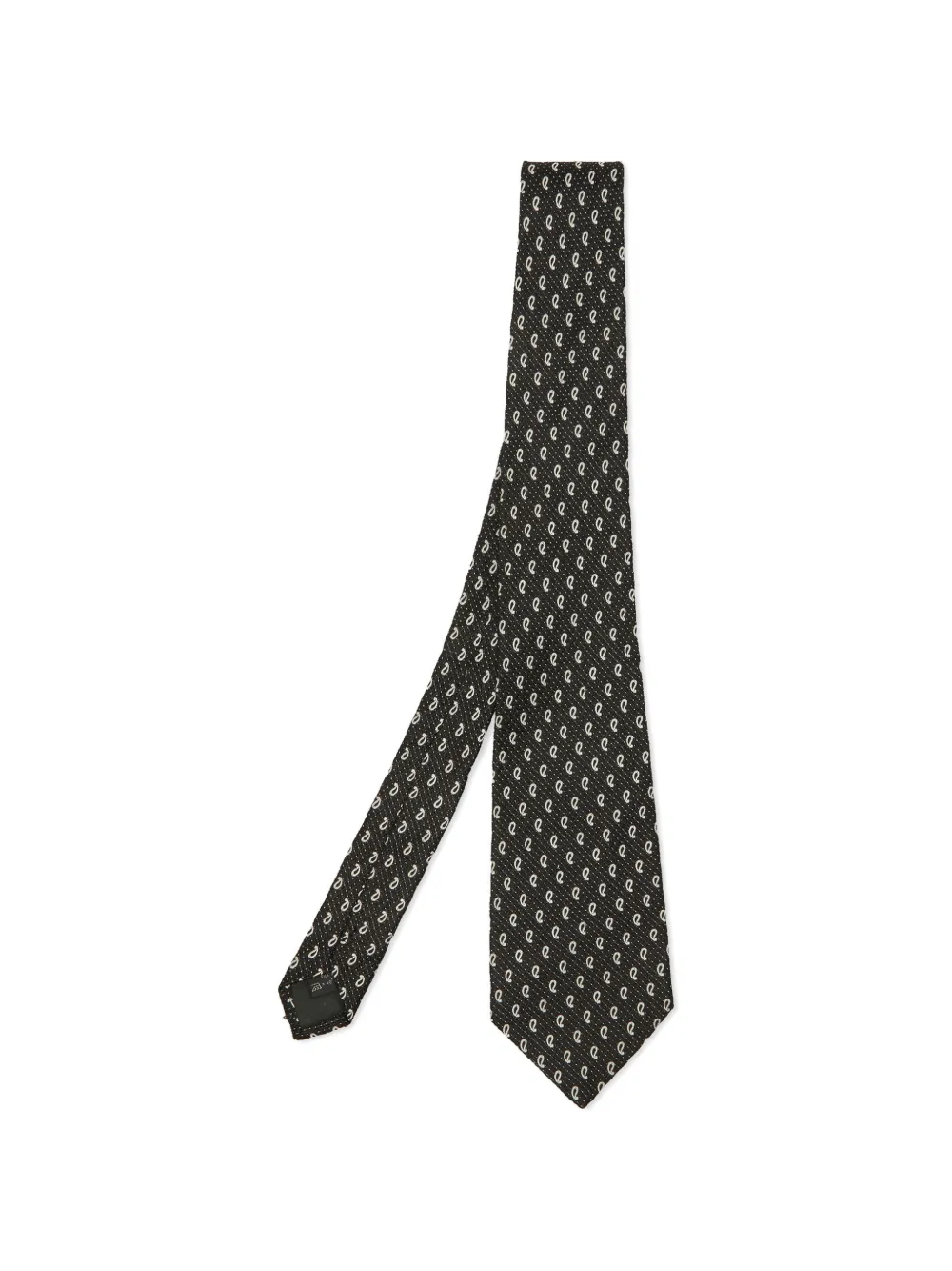 Ermenegildo Zegna Vintage paisley-pattern tie - Schwarz