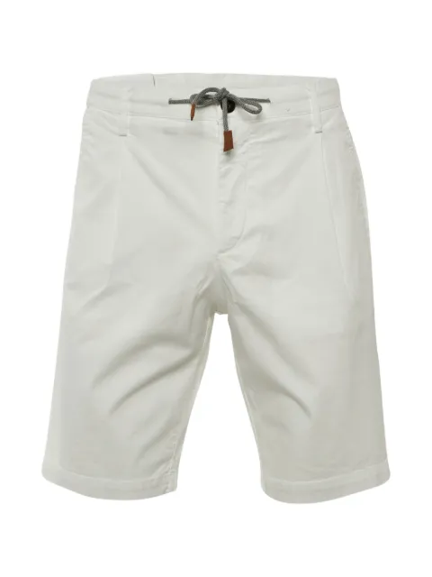 424 drawstring Bermuda shorts