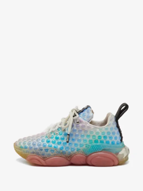 Moschino Pre-Owned Double Bubble lace-up sneakers