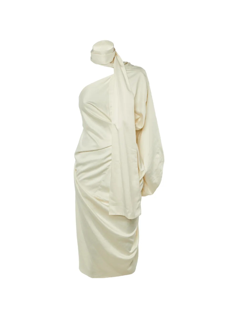 Solace London Sorina one-shoulder dress - Neutrals