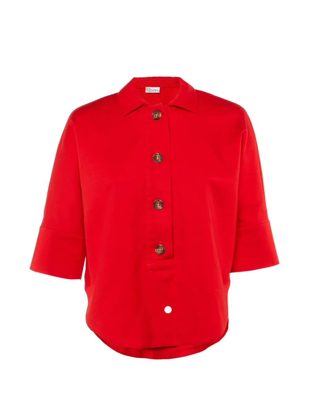 Red Valentino Vintage button-front top - Rosso