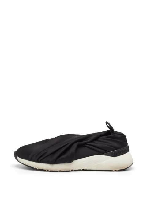 Casadei Vintage draperede slip on-sneakers