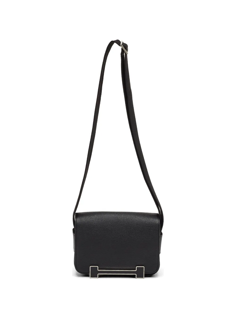 Hermès Pre-Owned 2022 Geta Chevre Mysore shoulder bag - Nero