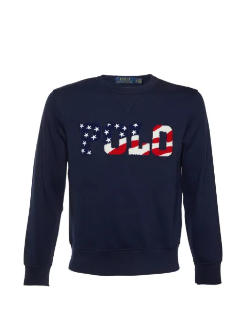 Polo Ralph Lauren Vintage embroidered jersey hoodie