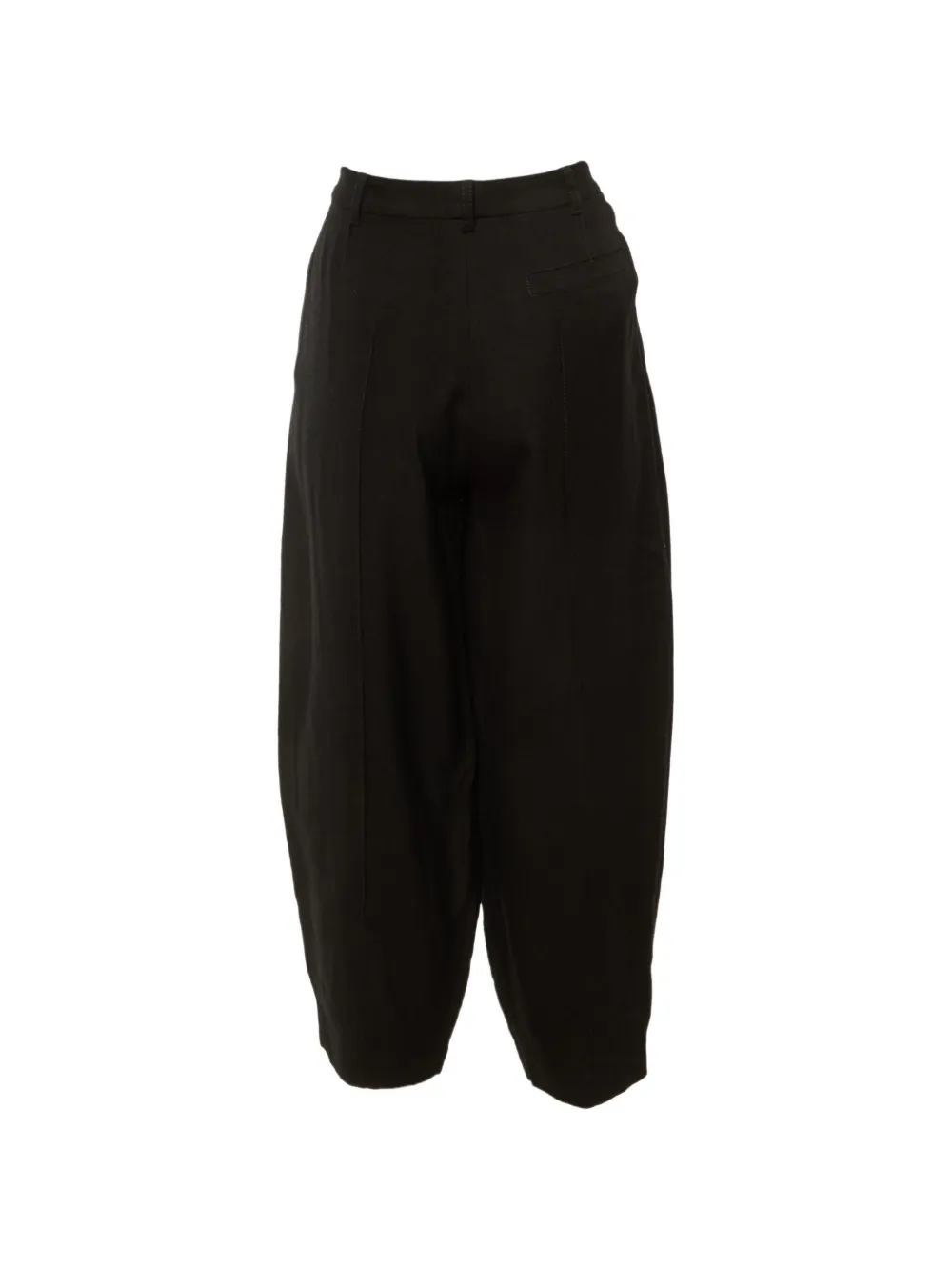 Stella McCartney Pre-Owned Cady broek met toelopende pijpen Zwart