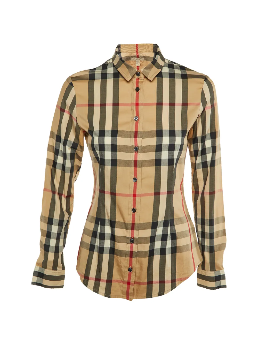 Burberry Pre-Owned Nova Check button-front shirt - Neutrals