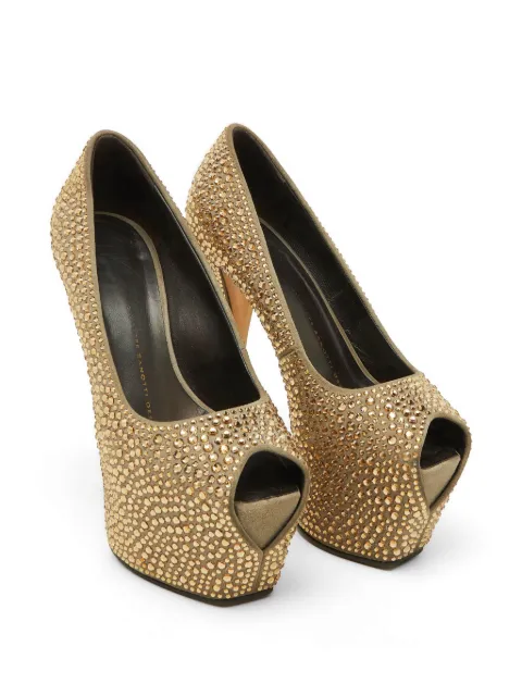 Giuseppe Zanotti Vintage zapatillas con detalles de cristal