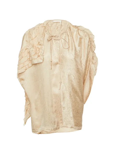 Chloé Pre-Owned Blusa asimmetrica