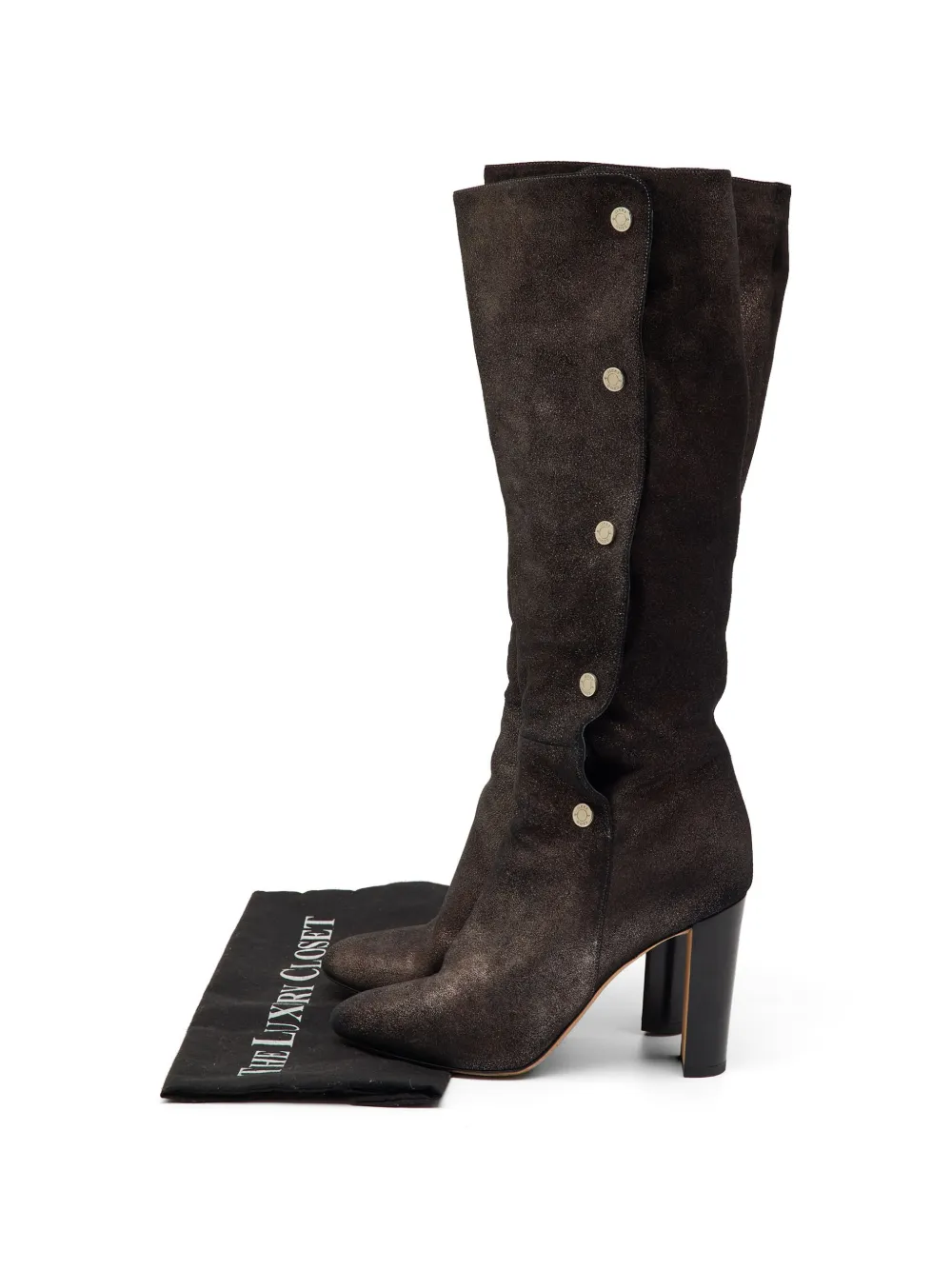 Jimmy Choo Pre-Owned suede boots - Braun