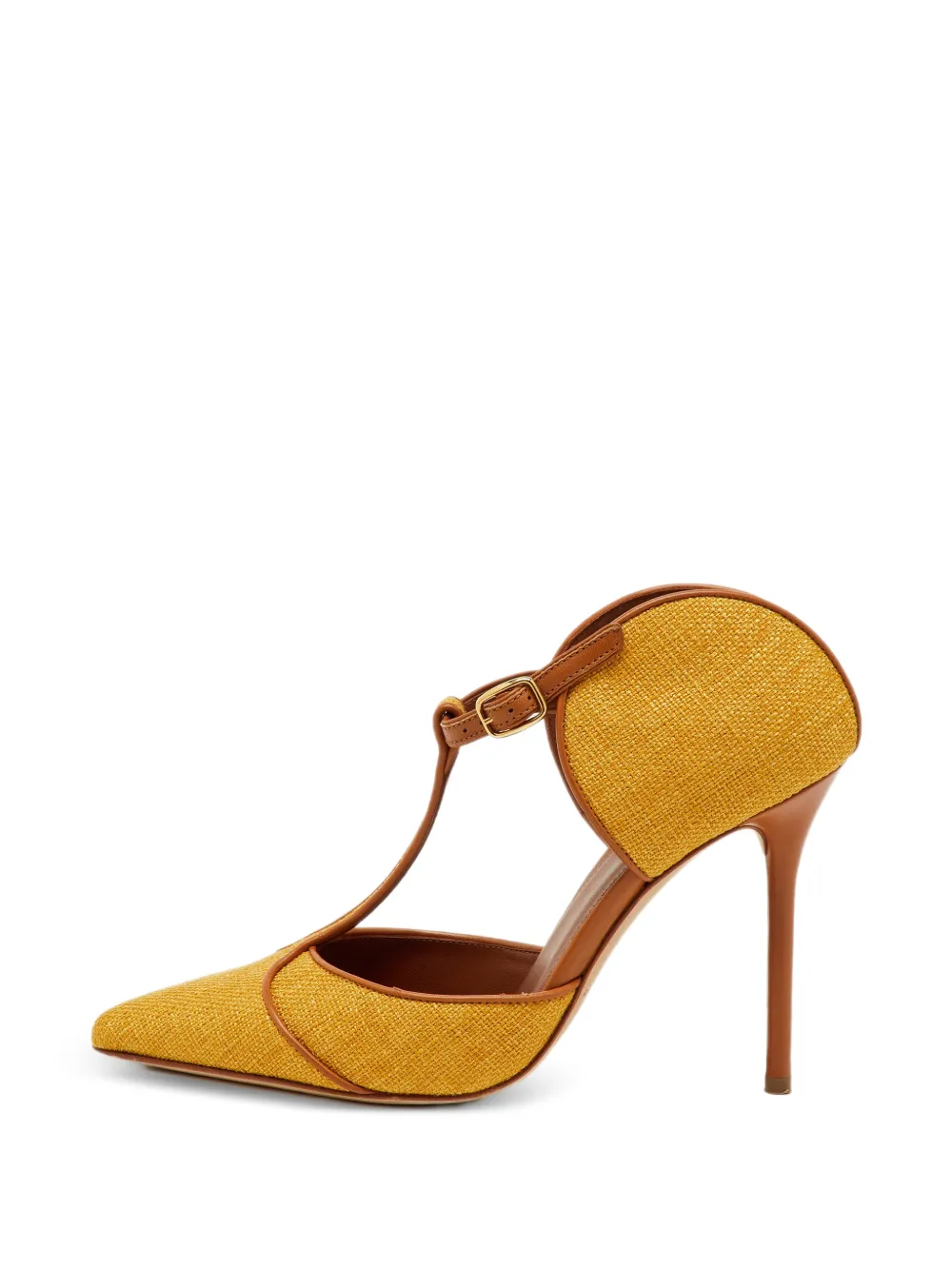 Malone Souliers Imogen cut-out mules - Giallo