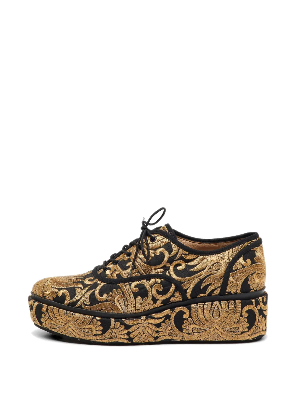 Tory Burch Arden platform oxford shoes - Oro