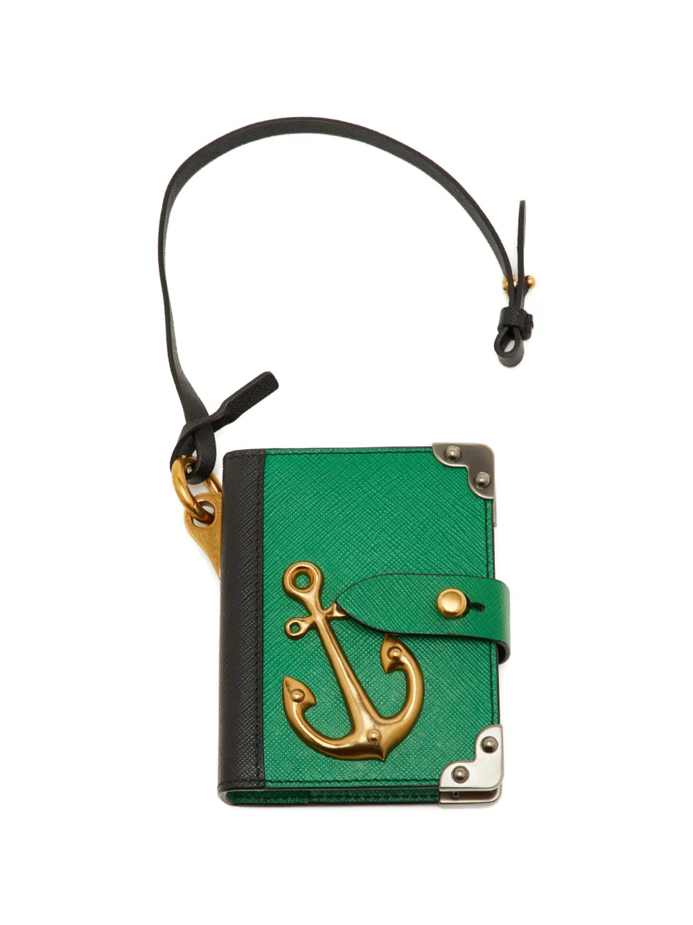 Prada Pre-Owned Saffiano Notebook bag charm - Verde