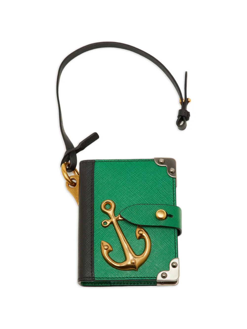 Prada Pre-Owned Saffiano Notebook bag charm - Verde