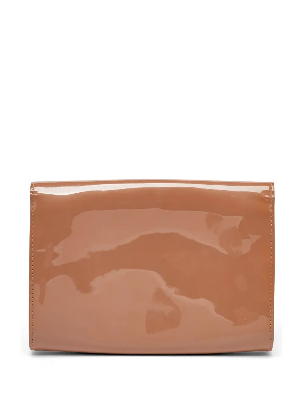 Louis Vuitton Pre-Owned Medium lakleren clutch Beige