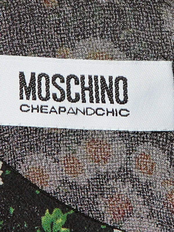 Moschino Cheap & Chic フローラル ドレス | ブラック | FARFETCH JP