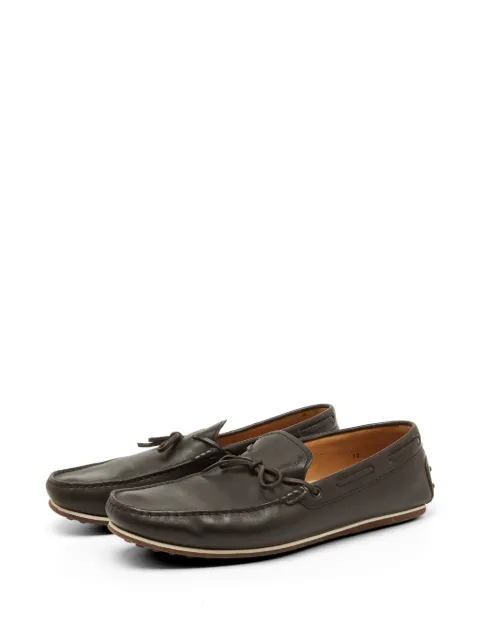 Tod's Vintage mocasines de piel con detalle de moño