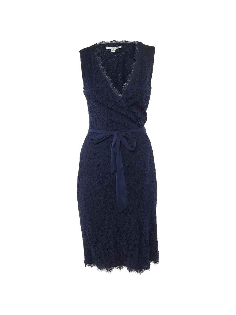 DVF Diane von Furstenberg Julianna lace wrap dress - Blu