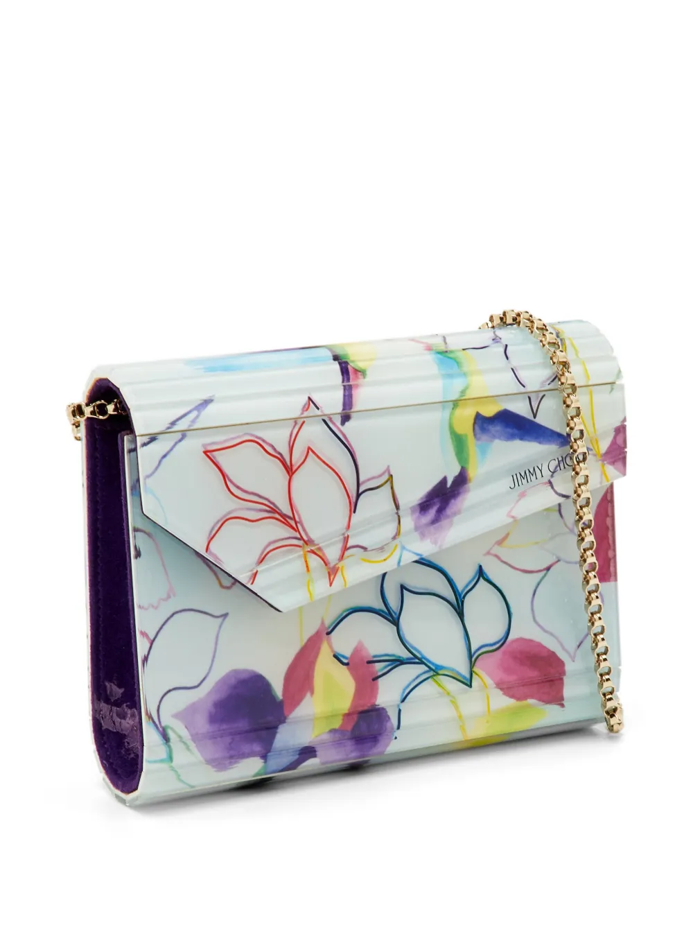Jimmy Choo Pre-Owned pochette Candy - Blanc