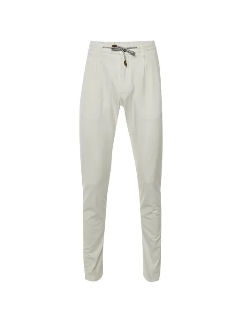 Eleventy drawstring-waist trousers