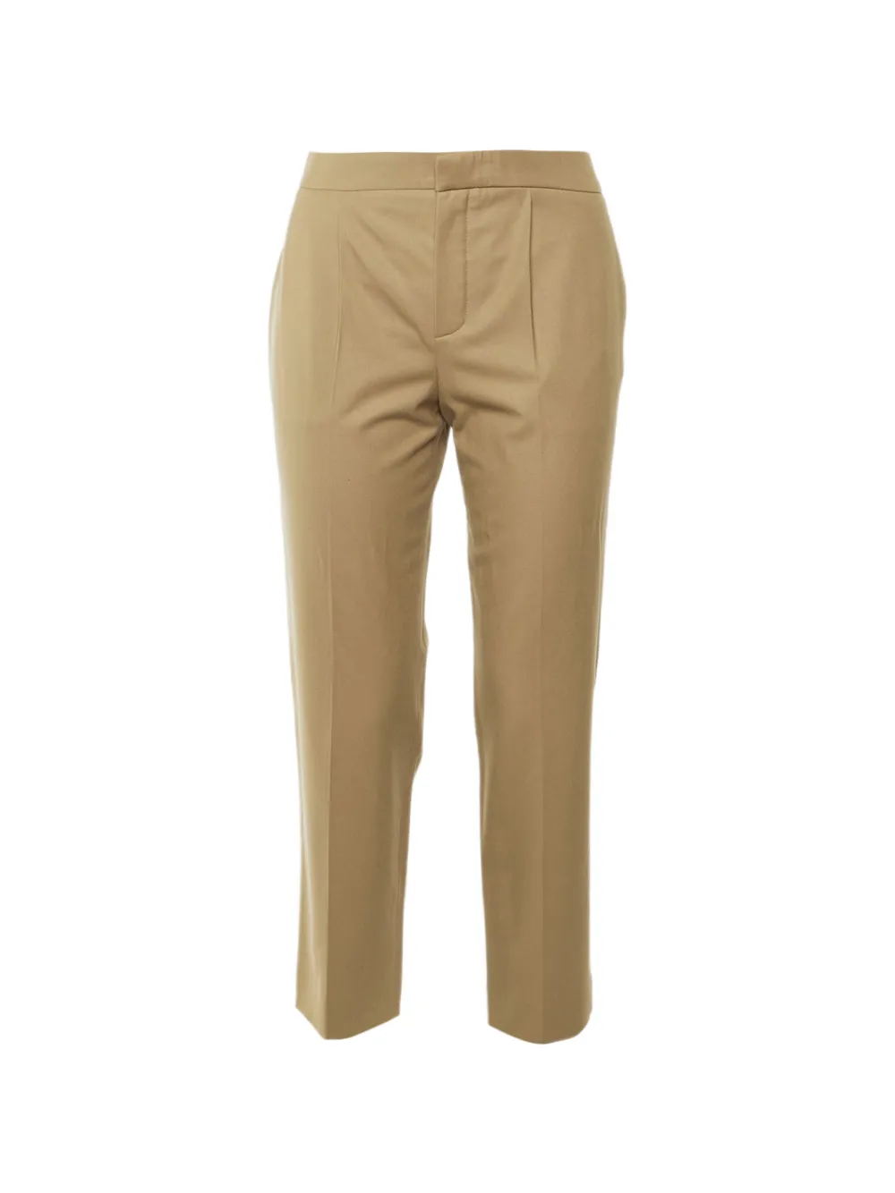 Chloé Pre-Owned pleated trousers - Toni neutri
