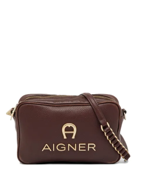 Aigner Vintage Bombe A camera cross body bag