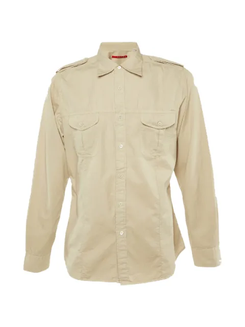 Prada Pre-Owned Giacca-camicia con tasche