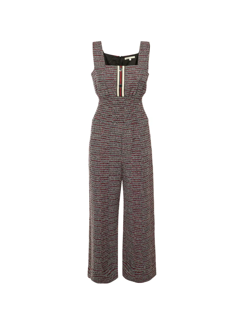 Maje Patelle sleeveless jumpsuit - Nero