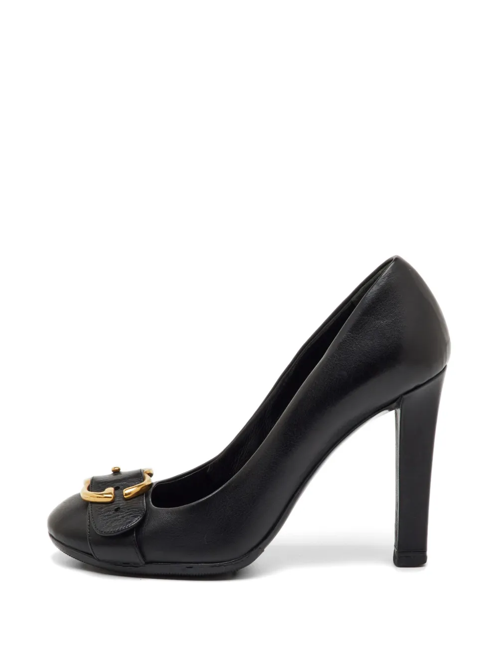 Gucci Pre-Owned GG buckle pumps - Nero