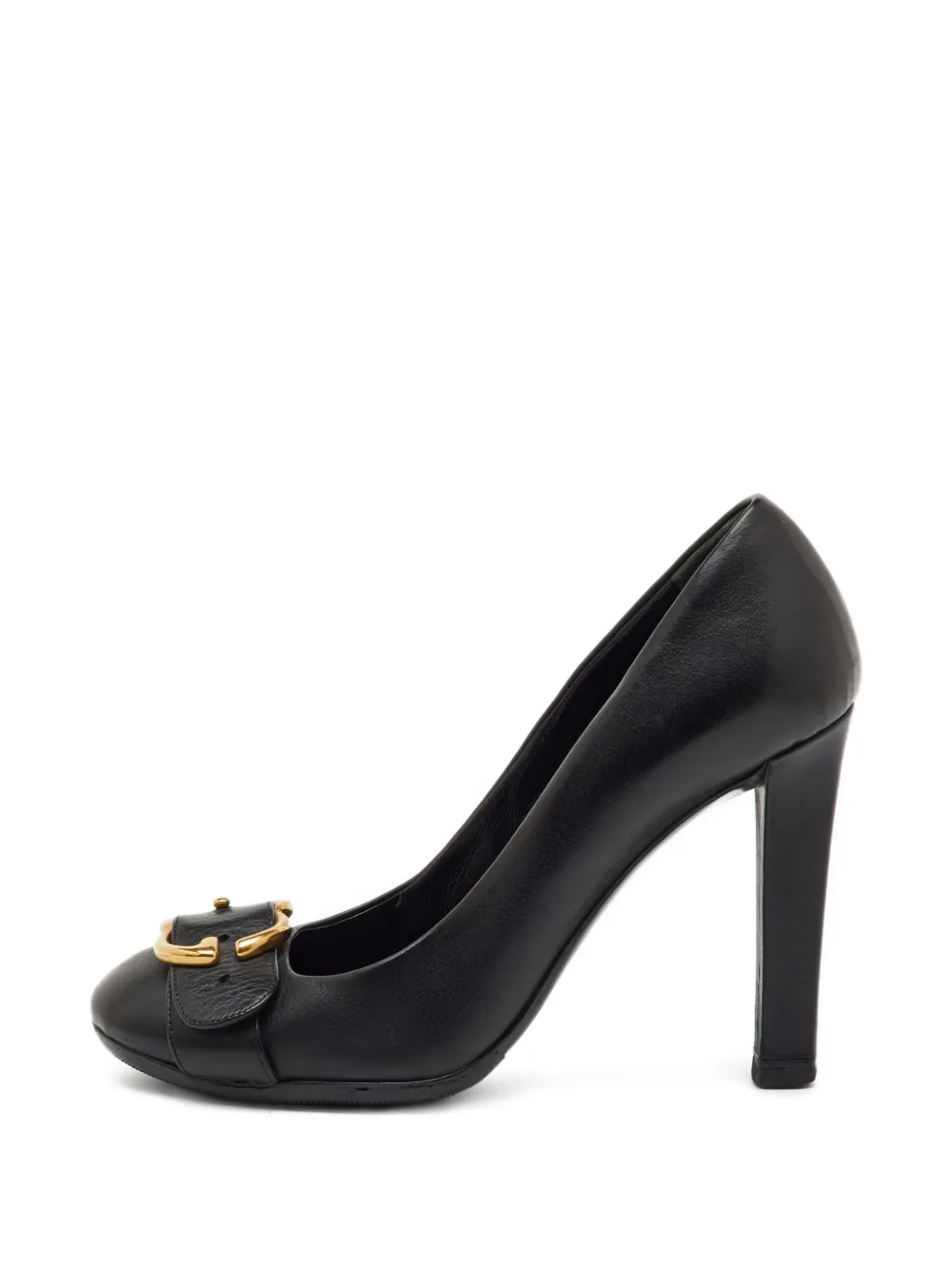 Gucci Pre-Owned GG buckle pumps - Schwarz
