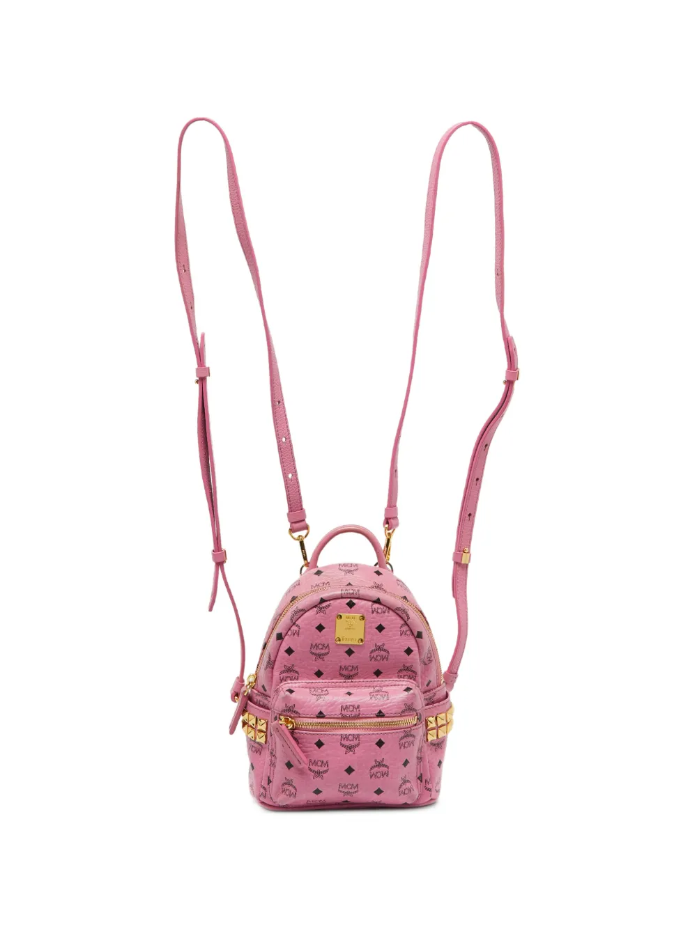 MCM Pre-Owned mini Stark Bebe Boo backpack - Rosa