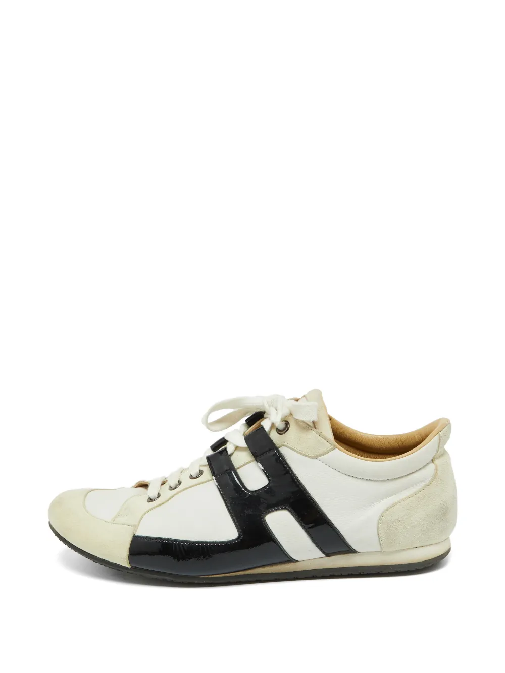 Hermès Pre-Owned Tie Break sneakers - Bianco