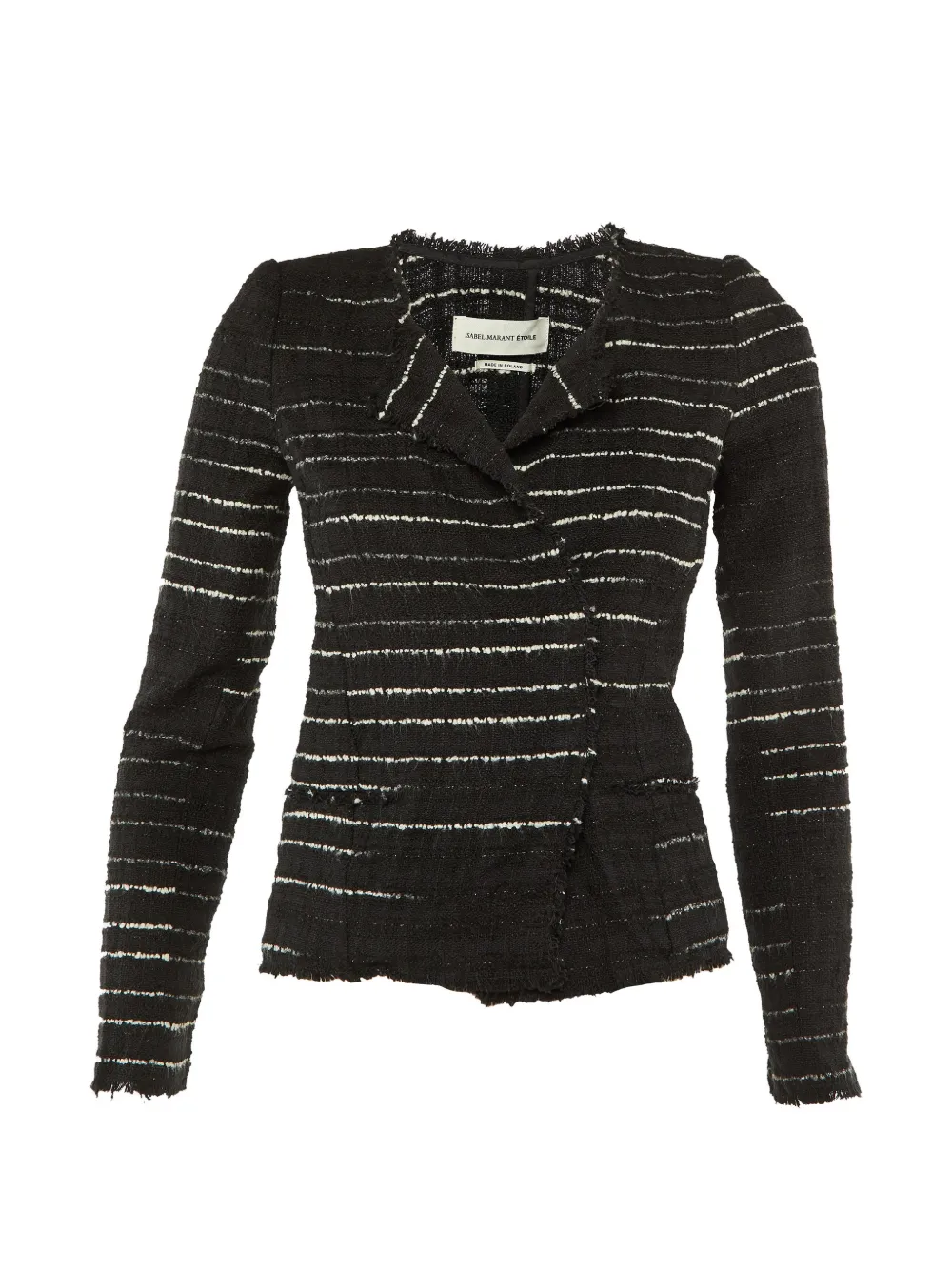 MARANT ÉTOILE striped cardigan - Nero